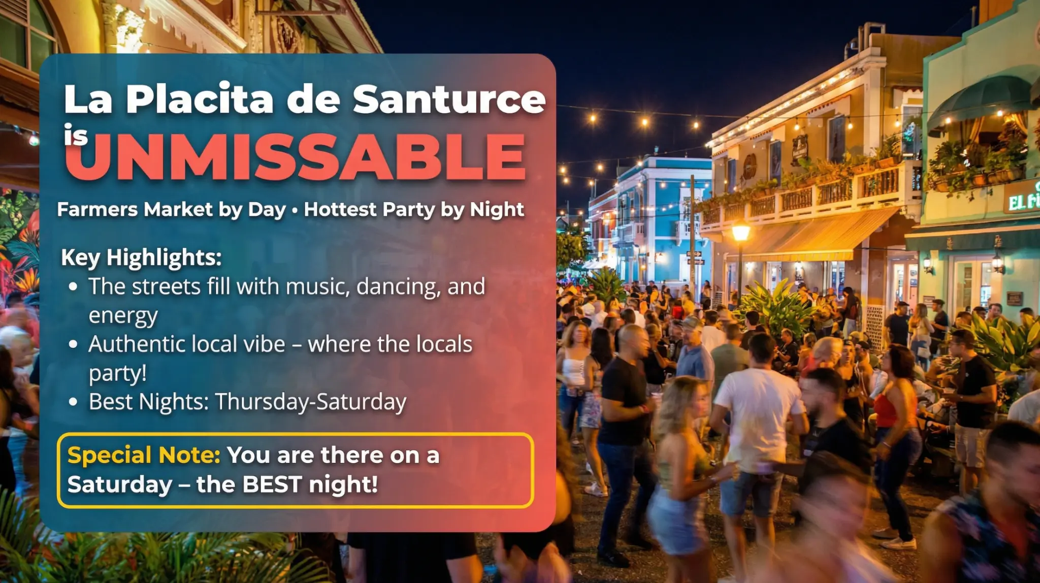 La Placita de Santurce - local nightlife hotspot